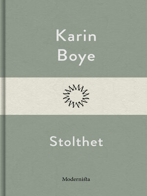 cover image of Stolthet